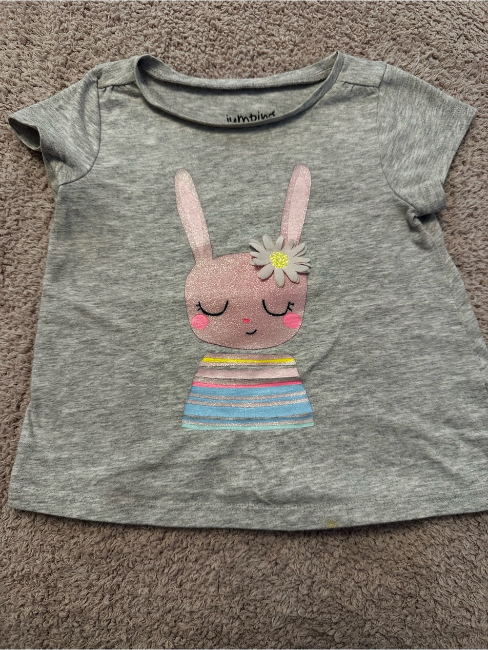🌈 Jumping Beans 18M Girls Graphic Tee Bundle • 4 Short Sleeve Tops 💕☀️ - Picture 4 of 9